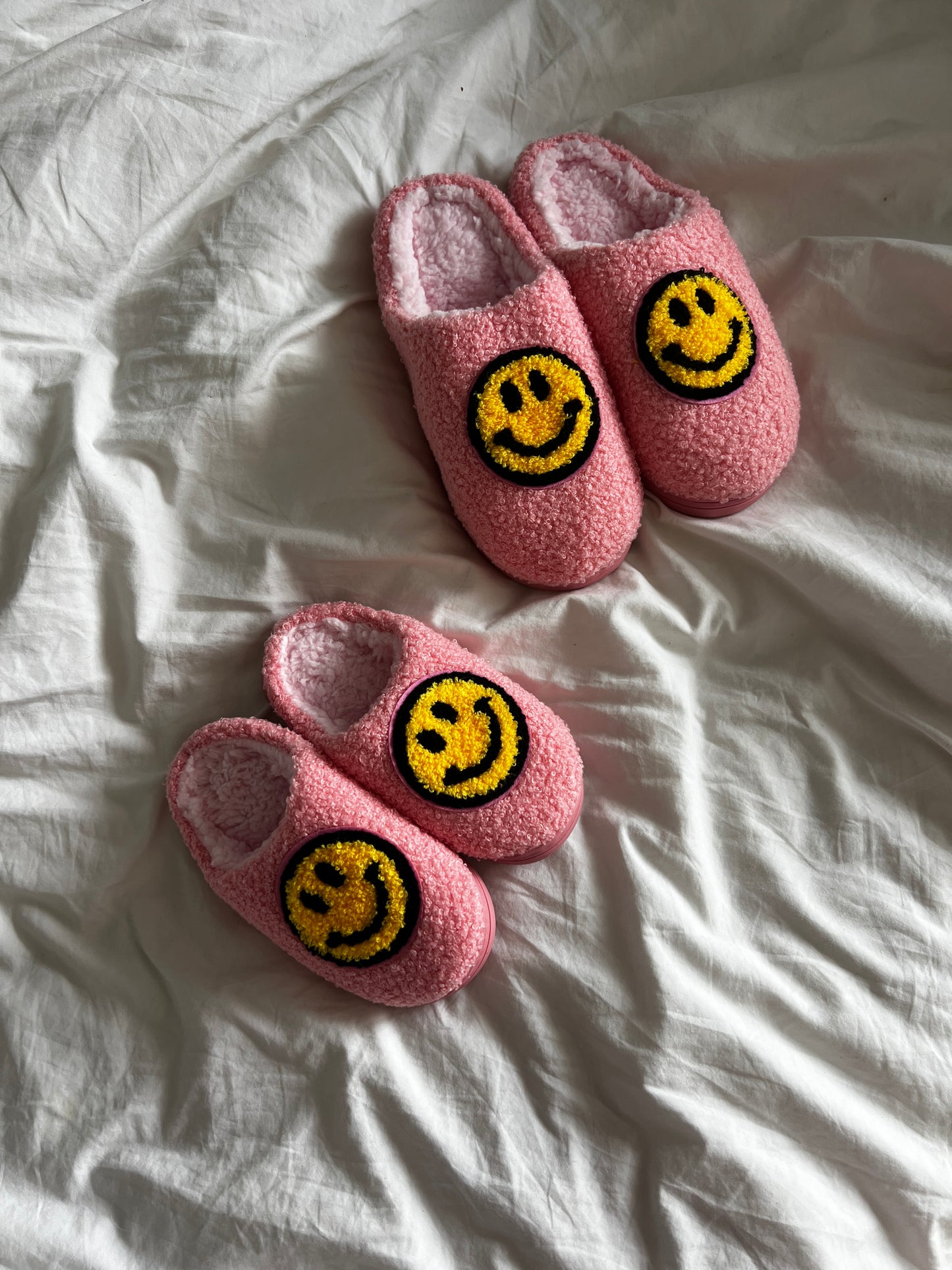 PANTOUFLES ENFANT PINK SMILEY